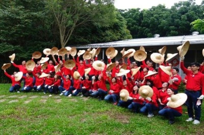 福田農場體驗農夫割稻的辛勞