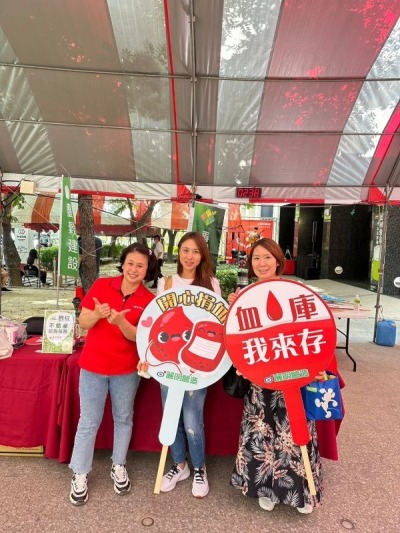 捐血應援，愛心持續奔馳~