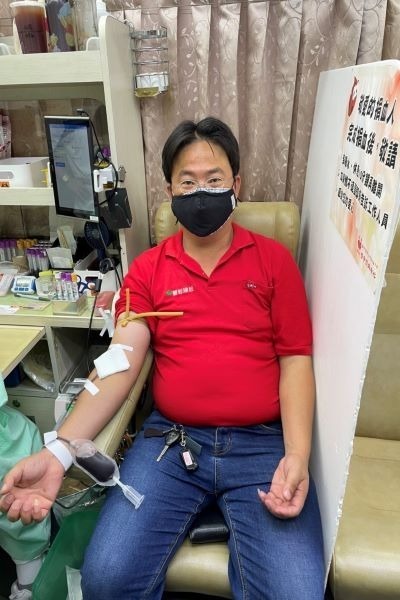 捐血應緩，愛心持續奔馳
