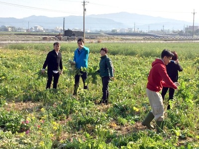 戴勝益董事長蒞臨福田農場