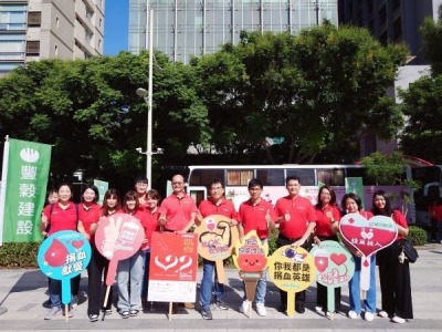 捐血應援，愛心持續奔馳~