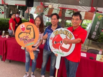 捐血應援，愛心持續奔馳~