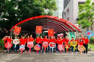 捐血應援，愛心持續奔騰~