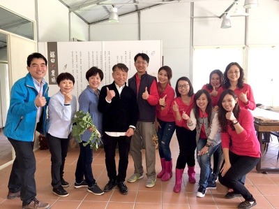 戴勝益董事長蒞臨福田農場