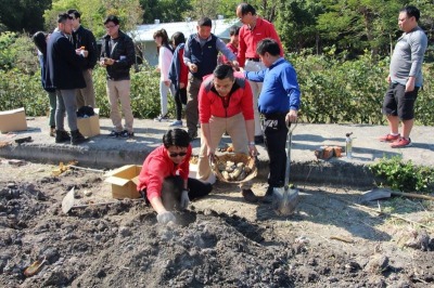 福田農場聯誼活動 控土窯&炊菜頭粿