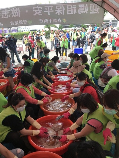 迎媽祖保平安，做志工護地球