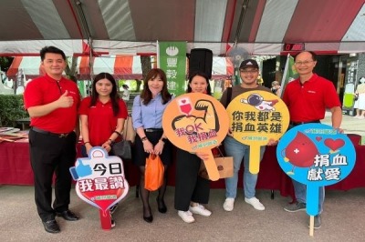 捐血應援，愛心持續奔騰~
