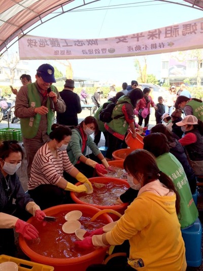 大甲媽祖遶境一日志工